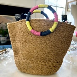New GAP Straw Bag